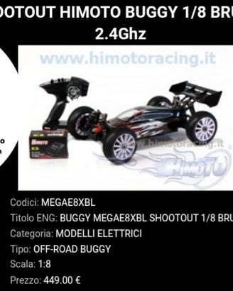 rc buggy 1/8 elettrico