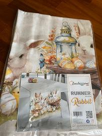 Runner pasquale in cotone Zucchissime