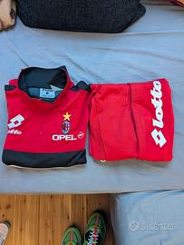 Tuta allenamento Milan 95-96 marca LOTTO TG.M