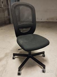 Sedia da ufficio IKEA con ruote