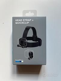 Head strap + QuickClip GoPro