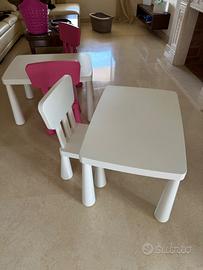 Tavolini Ikea bambini con sedie