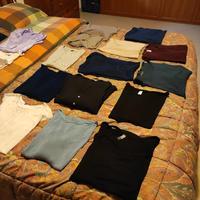 stock di circa 16 maglie in cotone da donna 