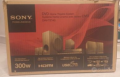 Sistema home cinema dav-tz140 sony kit dolby surro