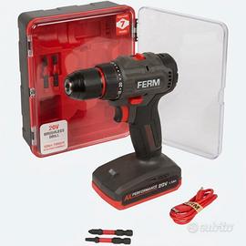 Trapano FERM 20V Brushless Nuovo