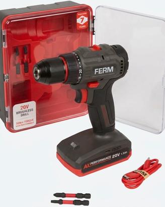 Trapano FERM 20V Brushless Nuovo