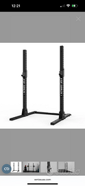 Squat rack Xenios magnum completo di accessori