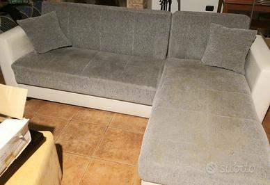 divano letto con cassettone