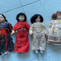 Bambole in ceramica da collezione