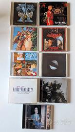 Lotto 9 Colonne Sonore Anime & Videogames