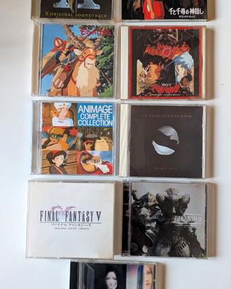 Lotto 9 Colonne Sonore Anime & Videogames