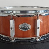 Rullante artigianale Drum Art in Ulivo 14x5,5