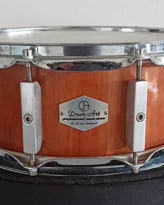 Rullante artigianale Drum Art in Ulivo 14x5,5