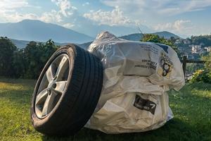 4 cerchi in lega originali FORD 17” + gomme 225/50