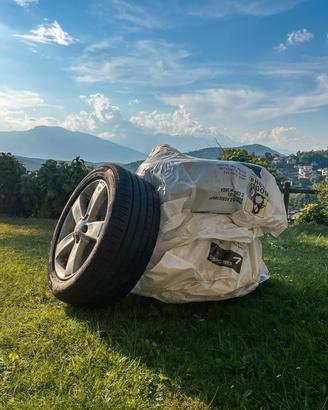 4 cerchi in lega originali FORD 17” + gomme 225/50