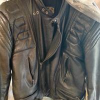 Giacca in vera pelle da Moto anni 70