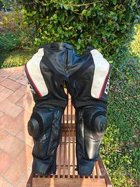 Pantaloni moto in pelle Dainese 54