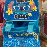 Zaino scuola Stitch prodotto ufficiale 40x30x15+10
