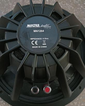 Woofer master audio. altoparlante diffusore 20 cm