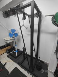 Home Gym palestra pull down pulley lat machine