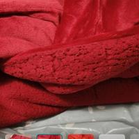 piumone matrimoniale rosso 