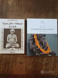 Lotto di 2 libri Spiritualità India