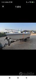barca + motore + carrello omologato