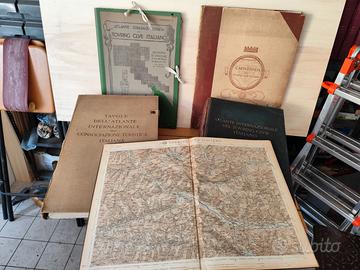 Atlanti geografici, carte topografiche dal 1900