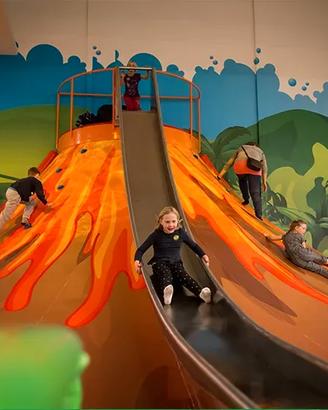 Playground Vulcano Arrampicata con Scivolo x Bimbi