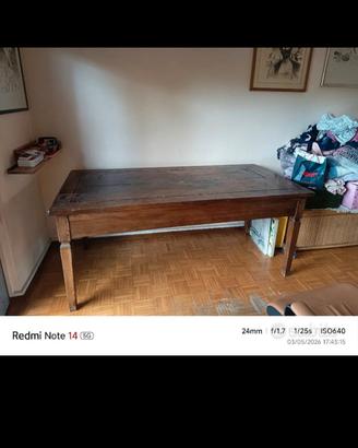 Scrivania in massello