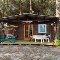 Roulotte con veranda