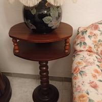 tavolino porta-telefono o porta-vaso vintage