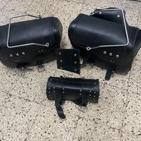 Borse pelle rigide porta attrezzi custom