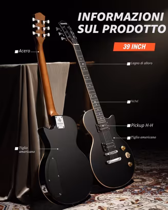 Chitarra elettrica DOnner les paul LP