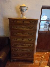 Antica cassettiera settimanale