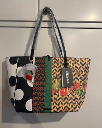 Borsa Desigual Lola Patch Capri