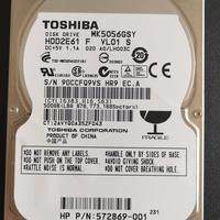 Hard Disk 500GB TOSHIBA