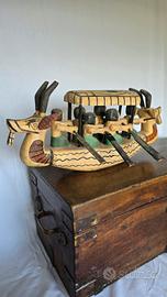 Modello antica barca funeraria Egizia