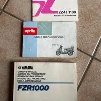 Libretti uso e manutenzione varii