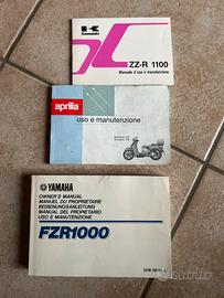 Libretti uso e manutenzione varii