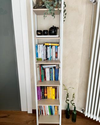 Libreria alta bianca 190 cm