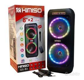 cassa bluetooth con microfono  3000 W