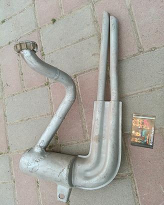 marmitta abarth vespa lambretta doppio scrico acce