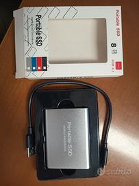 disco esterno SSD 8TB USB nuovo