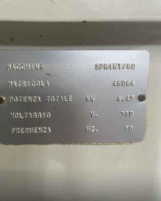 Impastatrice a spirale Sottoriva 80kg