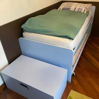 Letto e cassettone