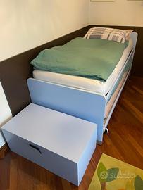 Letto e cassettone