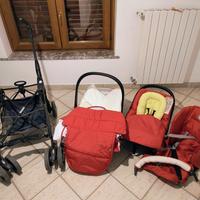 Trio Cam Combi Tris Rosso