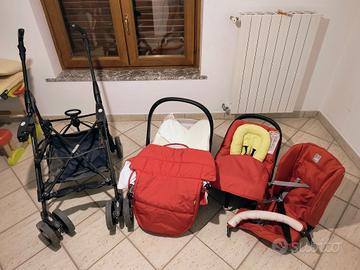 Trio Cam Combi Tris Rosso