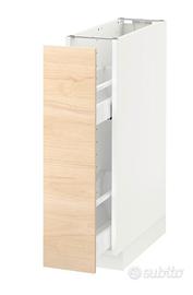 mobile base estraibile metod ikea